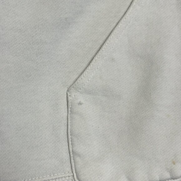 Vans Skate Hoodie Sweatshirt Mens Medium White Full Zip Streetwear Graphic Print - Picture 5 of 16